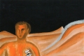 Enzo Cucchi, Il meschino, 2004, oio su tela, 51x67 cm